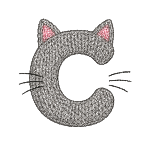 $CAT knitted cat coin logo